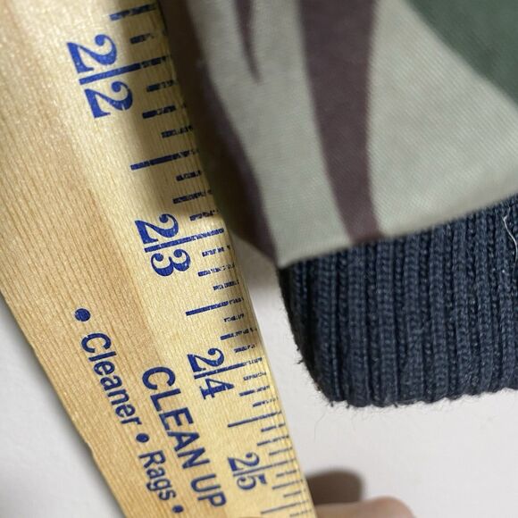 Lurking Class Jacket Mens  Large Green Camo Full Zip Skull Skeleton Adult - Picture 14 of 16